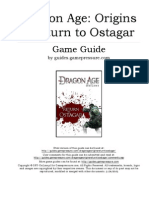Dragon Age Origins Return To Ostagar Game GUIDE