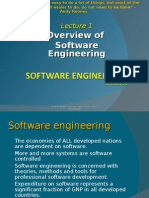 L1- Overview of Software Engineering