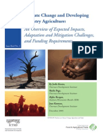 Climate Change and Developing Country Agriculture
