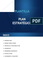 Plantilla Plan Estrategico