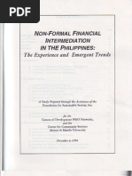 Download Non-Formal Financial Intermediation in the Philippines The Experience and Emergent Trends by Foundation for a Sustainable Society SN23481406 doc pdf
