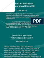 Pengenalan Pendidikan Kesihatan Seksualiti