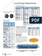 Power Supplies and Power Requirements