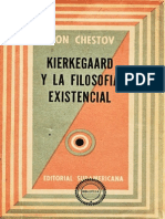 Chestov Leon - Kierkegaard Y La Filosofia Existencial