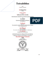 Tetrabiblos Por Claudius Prolomeu