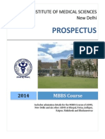 Prospectus Mbbs 2014