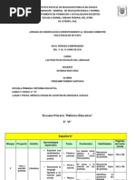 Diario de Campo de Español