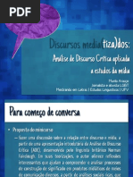 Minicurso Semana Letras UFV