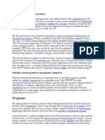 Programs: Integrated Circuits Replace Transistors