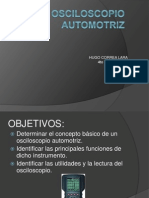 El Osciloscopio Automotriz