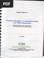 Download Poverty Situation in SEA by Foundation for a Sustainable Society SN23483571 doc pdf