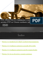 FTP. PRÁCTICA 2. Instalación y Configuración de Un Servidor FTP en Ubuntu Mediante VSFTPD