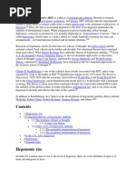 Hegemonic Stability Theory