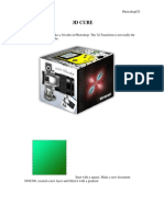 3D Cube: Sample Files Photoshopcs