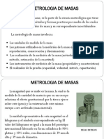 Metrologia de Masas