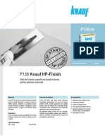 Knauf HP Finish Glet de Ipsos Pt. Aplicare Manuala