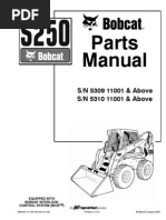 Bobcat s250 Parts Manual