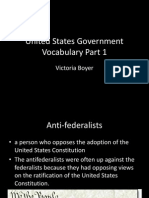 Usgovernment-Victoria Final Project Vocabulary Part 1