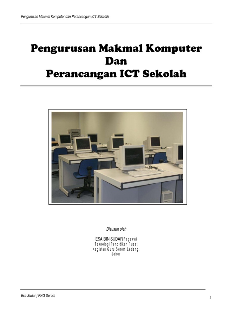 Pengurusan Makmal Komputer Pdf