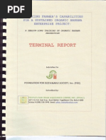 Download Enhancing Farmers Capabilities for a sustained organic banana enterprise project A season long training on organic banana production TERMINAL REPORT by Foundation for a Sustainable Society SN23484212 doc pdf