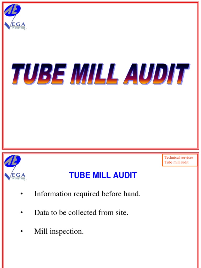4 Mill Audit | PDF | Mill (Grinding) | Audit