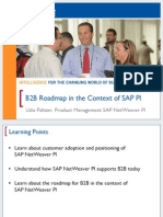 0813 B2B Roadmap in the Context of SAP PI