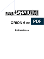 Millenium Orion 6 en 1 Manual de Instrucciones