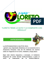 Propuesta de Expoloreto 2014