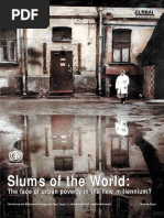Download Slums of the World The face of urban poverty in the new millennium by United Nations Human Settlements Programme UN-HABITAT SN234847558 doc pdf