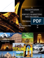 A Presentation ON Service Marketing Mix Decision IN Tourism Industry