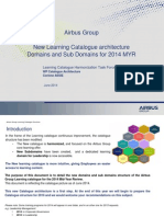 Airbus Group New Learning Catalogue Architecture Domains and Sub Domains For 2014 MYR