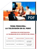 La Televición en El Perú (2) Escri