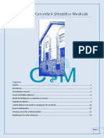 Metodologia Cercetarii Stiincifice Medicale