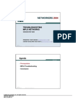 Troubleshooting MPLS Networks