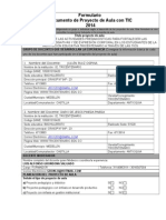 Formulario Proyectos de Aula ObservacionesSEGUNDO