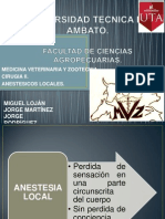 Cirugia Anestesicos Locales