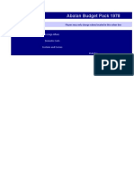 Abalan Budget Pack 1978: Foreign Affairs Defence Domestic Costs Inland Taxes Customs and Excises Budget Statistics