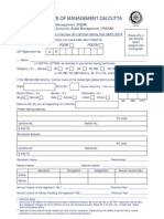 PGP Application Form 2014