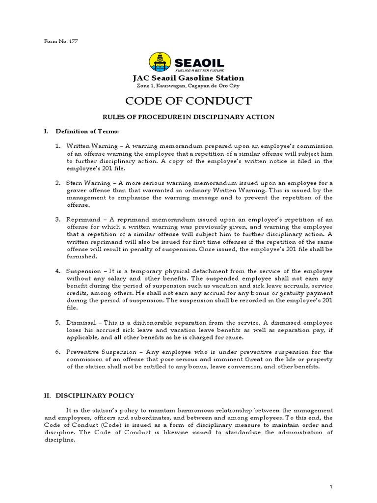 code-of-conduct-for-employees-employment-crimes