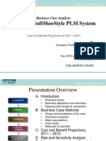 Proposed Softshoestyle PLM System: Business Case Analysis