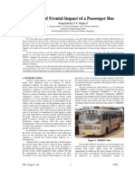 Study of Frontal Impact of A Passenger Bus: Manjunath Rao T S, Madan J