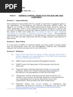 3rd Draft DENR Administrative Order-CCO For Lead - 11-17-10