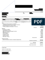 Invoice Redacted Packet