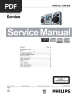 Manual de Servicio Philips FW-M139_MAS339