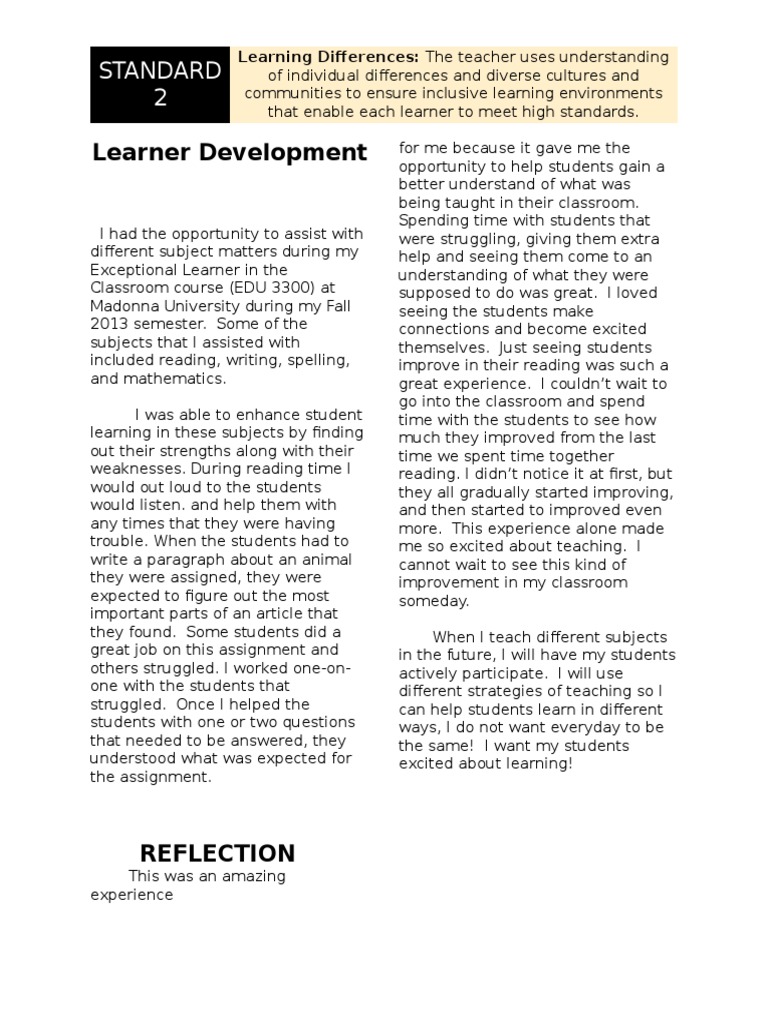 Enhancing Learner Development Strategies | PDF