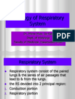 Histology of Respiratory System: Dr. Mirna Muis, SP - Rad Dept. of Histology Faculty of Medicine, Hasanuddin Univ