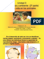 Los Animales y Su Ciclo de Vida