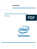 Intel Style Manual