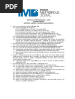 1ª Prova MD3 Basico Diretrizes - 19-05-2013