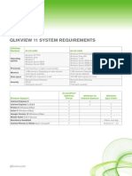 QlikView 11 System Requirements